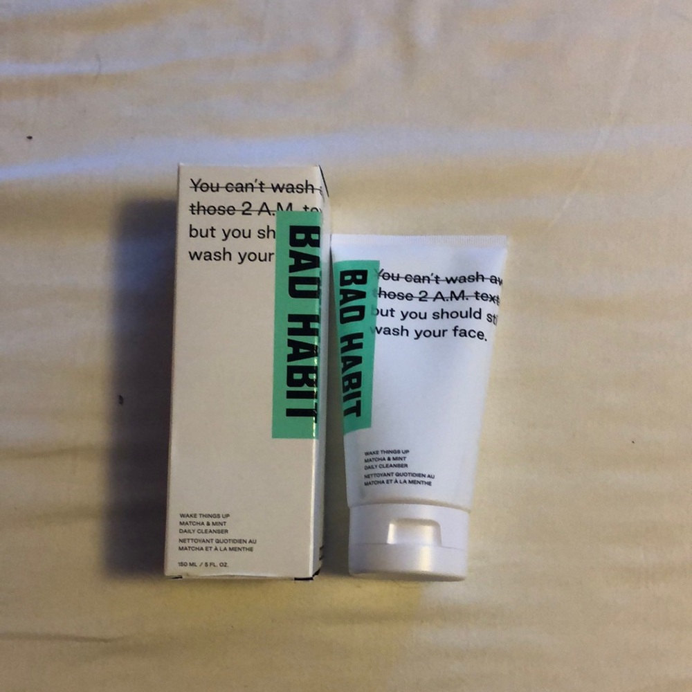 Bad habit Wake Things Up Matcha & Mint Cleanser